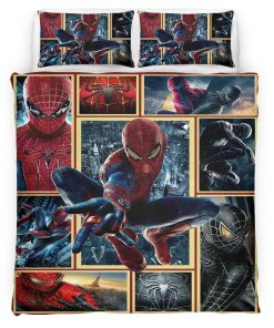 Housse De Couette Spider-Man Venom 2 Parure de lit Ensemble De Literie