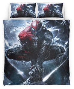 Housse De Couette Spider-Man Venom 5 Parure de lit Ensemble De Literie