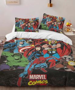 Alternative view of Housse De Couette Spider-Man dans les Comics Marvel Parure de lit Ensemble De Literie