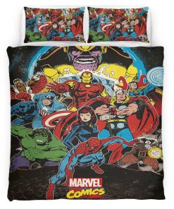 Housse De Couette Spider-Man dans les Comics Marvel Parure de lit Ensemble De Literie
