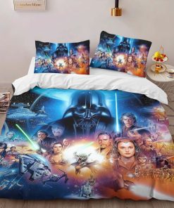 Alternative view of Housse De Couette Star Wars – Tous les Personnages 1002 Parure de lit Ensemble De Literie