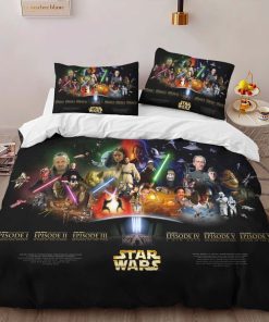 Alternative view of Housse De Couette Star Wars – Tous les Personnages 1003 Parure de lit Ensemble De Literie