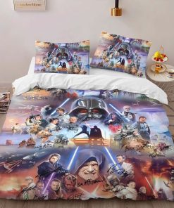 Alternative view of Housse De Couette Star Wars – Tous les Personnages 1005 Parure de lit Ensemble De Literie