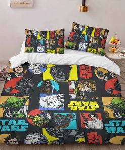 Alternative view of Housse De Couette Star Wars – Tous les Personnages 1006 Parure de lit Ensemble De Literie