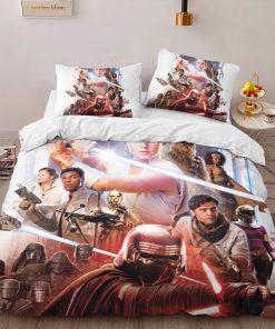 Alternative view of Housse De Couette Star Wars – Tous les Personnages 1007 Parure de lit Ensemble De Literie