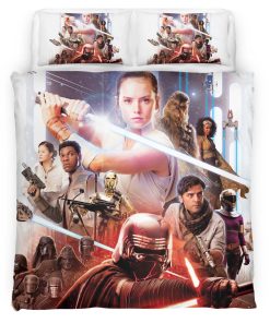 Housse De Couette Star Wars – Tous les Personnages 1007 Parure de lit Ensemble De Literie