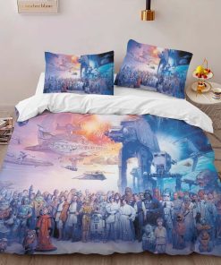 Alternative view of Housse De Couette Star Wars L’Attaque des Clones Parure de lit Ensemble De Literie