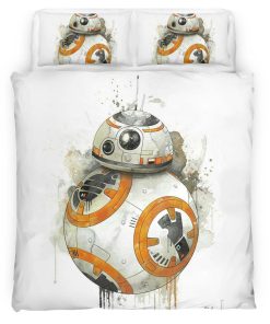 Housse De Couette Star Wars BB-8 Droïde Parure de lit Ensemble De Literie