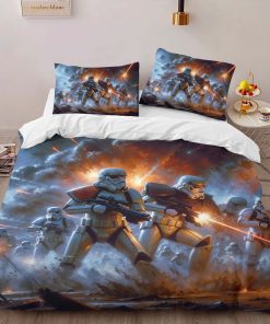 Alternative view of Housse De Couette Star Wars Battlefront II – Stormtroopers en Combat Parure de lit Ensemble De Literie