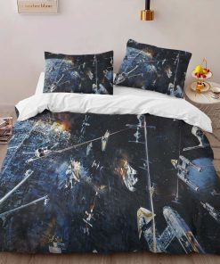 Alternative view of Housse De Couette Star Wars Vaisseau de Combat 2 Parure de lit Ensemble De Literie
