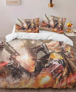 Alternative view of Housse De Couette Star Wars Boba Fett Parure de lit Ensemble De Literie