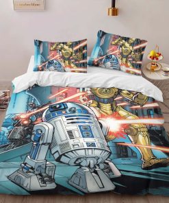 Alternative view of Housse De Couette Star Wars Droïdes Sombres Parure de lit Ensemble De Literie