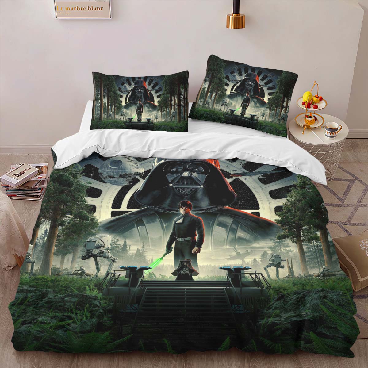 Housse De Couette Star Wars Épisode VI – Le Retour du Jedi Parure de lit Ensemble De Literie – Image 2