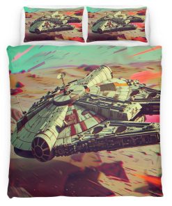 Housse De Couette Faucon Millenium Star Wars Parure de lit Ensemble De Literie