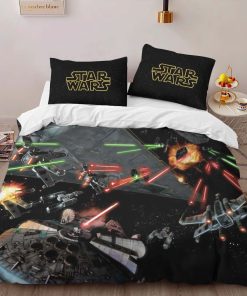 Alternative view of Housse De Couette Star Wars Bataille Spatiale 2 Parure de lit Ensemble De Literie