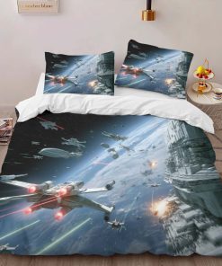 Alternative view of Housse De Couette Star Wars Bataille Spatiale Parure de lit Ensemble De Literie
