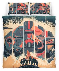 Housse De Couette Star Wars The Bad Batch Parure de lit Ensemble De Literie