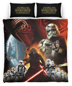 Housse De Couette Star Wars Le Réveil de la Force Parure de lit Ensemble De Literie