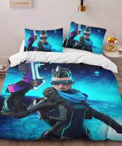 Alternative view of Housse De Couette Summit Seeker Evie Fortnite Chapitre 3 Cyberpunk Parure de lit Ensemble De Literie