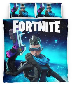 Housse De Couette Summit Seeker Evie Fortnite Chapitre 3 Cyberpunk Parure de lit Ensemble De Literie