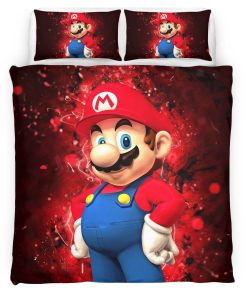 Housse De Couette Super Mario 13 Parure de lit Ensemble De Literie