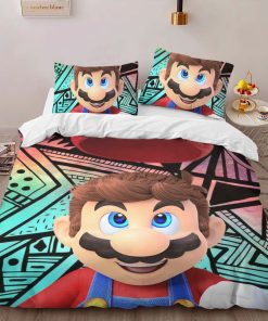 Alternative view of Housse De Couette Super Mario 19 Parure de lit Ensemble De Literie