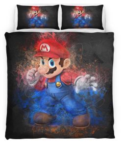 Housse De Couette Super Mario 20 Parure de lit Ensemble De Literie