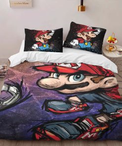 Alternative view of Housse De Couette Super Mario 4 Parure de lit Ensemble De Literie