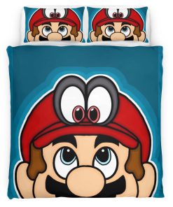 Housse De Couette Super Mario 8 Parure de lit Ensemble De Literie