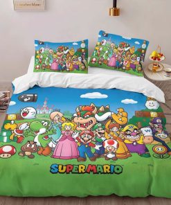 Alternative view of Housse De Couette Personnages Super Mario 14 Parure de lit Ensemble De Literie
