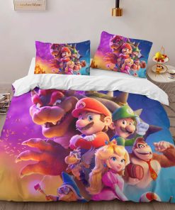 Alternative view of Housse De Couette Personnages Super Mario 16 Parure de lit Ensemble De Literie