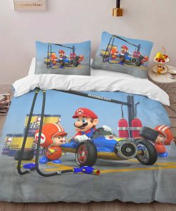 Alternative view of Housse De Couette Personnages Super Mario 2 Parure de lit Ensemble De Literie