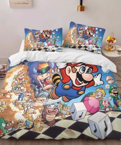 Alternative view of Housse De Couette Personnages Super Mario 33 Parure de lit Ensemble De Literie