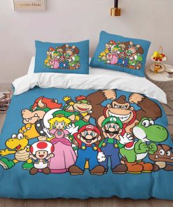 Alternative view of Housse De Couette Personnages Super Mario 35 Parure de lit Ensemble De Literie