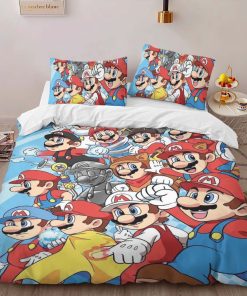 Alternative view of Housse De Couette Personnages Super Mario 45 Parure de lit Ensemble De Literie