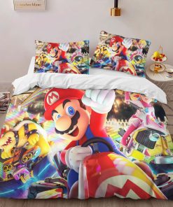 Alternative view of Housse De Couette Super Mario Personnages 6 Parure de lit Ensemble De Literie