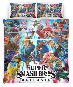 Housse De Couette Super Mario Personnages 9 Super Bros Parure de lit Ensemble De Literie