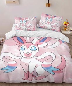 Alternative view of Housse De Couette Nymphali Pokémon Parure de lit Ensemble De Literie