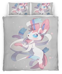 Housse De Couette Nymphali Pokémon 6 Parure de lit Ensemble De Literie
