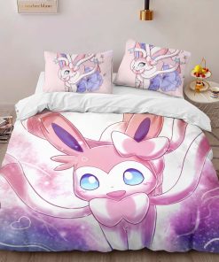 Alternative view of Housse De Couette Nymphali Pokémon 8 Parure de lit Ensemble De Literie