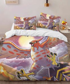Alternative view of Housse De Couette Flambusard Pokémon 2 Parure de lit Ensemble De Literie