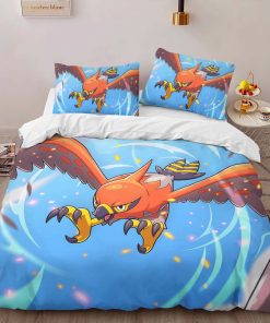 Alternative view of Housse De Couette Flambusard Pokémon 3 Parure de lit Ensemble De Literie