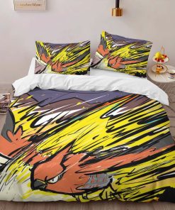 Alternative view of Housse De Couette Flambusard Pokémon 5 Parure de lit Ensemble De Literie