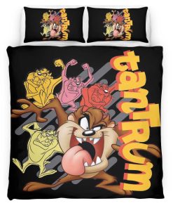 Housse De Couette Taz le Diable de Tasmanie Looney Tunes 01 Parure de lit Ensemble De Literie