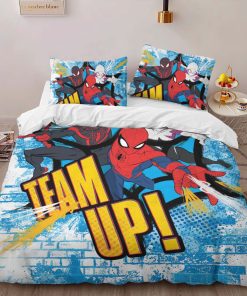 Alternative view of Housse De Couette Team-Up Spider-Man Parure de lit Ensemble De Literie
