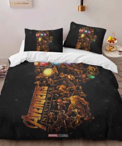 Alternative view of Housse De Couette Gant de Thanos Marvel Parure de lit Ensemble De Literie