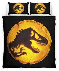 Housse De Couette Les Dinosaures de Jurassic World 2 Parure de lit Ensemble De Literie