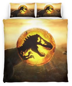 Housse De Couette Les Dinosaures de Jurassic World Parure de lit Ensemble De Literie