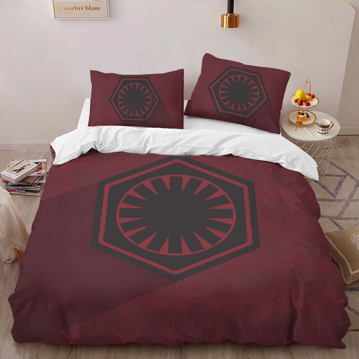 Housse De Couette Le Premier Ordre Star Wars Parure de lit Ensemble De Literie – Image 2