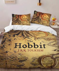 Alternative view of Housse De Couette Le Hobbit J.R.R. Tolkien 2 Parure de lit Ensemble De Literie